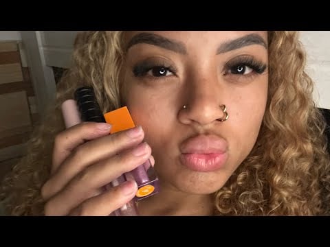 ASMR LIPGLOSS AND MOUTH SOUNDS