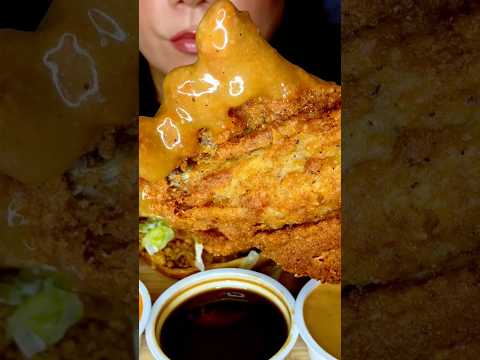 KFC CRISPY FRIED CHICKEN #asmr #kfc #chicken #food #mukbang