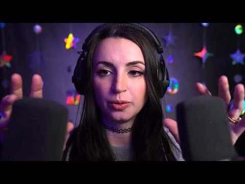 ASMR | Deep Ear Attention (Mouth Sounds, Close Whispering, Fluffy Massage, Brushes)