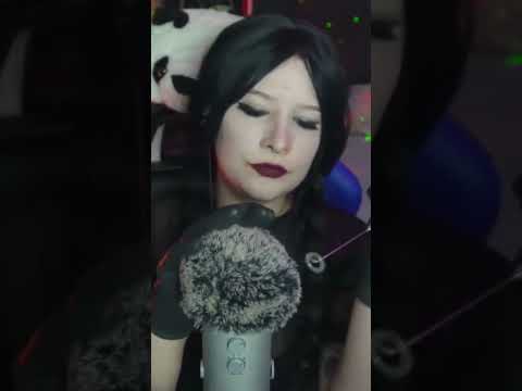 ASMR - Wandinha roleplay fazendo uma autópsia #shorts