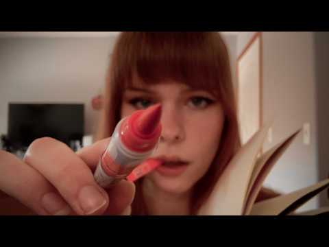 ASMR Painting You (I Have A Crush On You) Valentines / Paint Pens