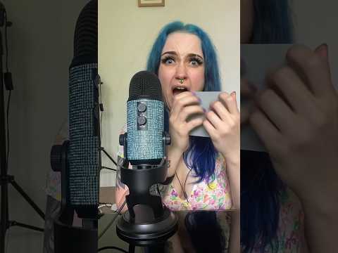 injured myself to get the tingles 😢 #asmr #tapping #asmrtapping #asmrfail  #tappingasmr