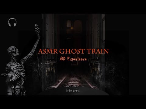 🎃 [ASMR] Ghost Train Ride 👻 8D Multi Layer Halloween themed 🎢 [Binaural]