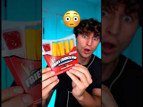 French Fry Icecream?! 😳 #asmr #shorts