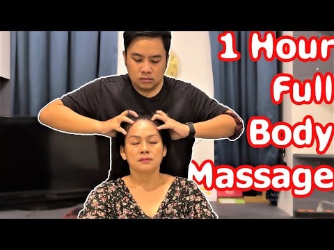 ASMR Complete Full Body Massage for Mommy | Head, Shoulder, Back, Arm and Leg massage