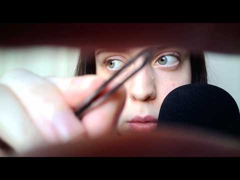 ASMR|1k sub| The best visual triggers ~ Eye cleaning | Лучшие визуальные триггеры ~ очищение глаз👀💧💧
