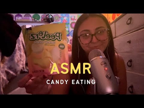 ASMR Gummy Candy Eating *High Intensity*Peelerz*MouthSounds*