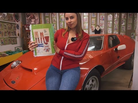 asmr roleplay | bonus video: 70s fashion TV commercial