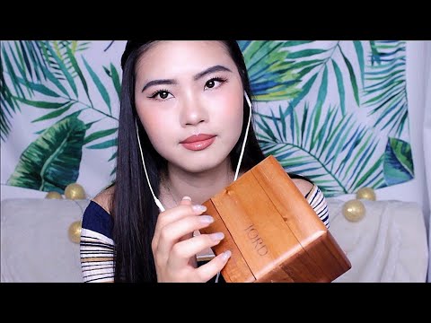 ASMR ~Gentle Wood Tapping/Scratching For Deep Relaxation + GIVEAWAY