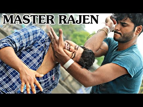 Outdoor Relaxing head massage with neck crack by master rajen | head massage ASMR tingles