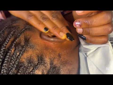 ASMR SLEEP TRIGGERS WITH EAR CLEANING AND PICKING