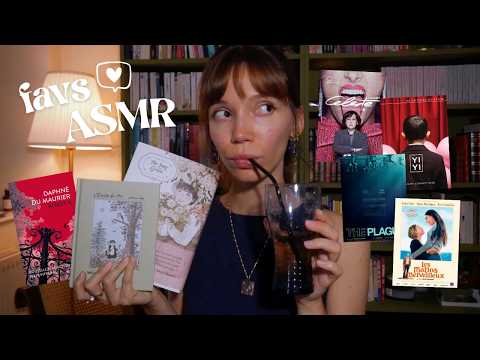 favs ASMR | plein de livres et de films à découvrir pour la rentrée !!