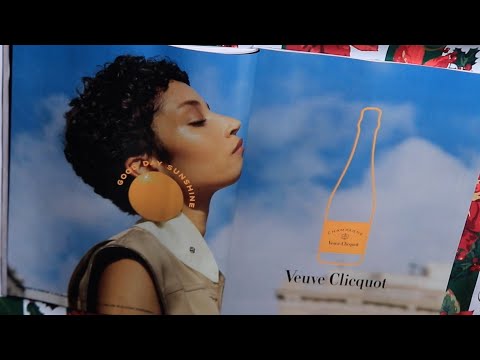Calming Fashion Magazine ASMR Crunchy Eating Sounds Relaxation