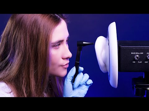 Examen y test médico de oidos, para dormir | ASMR Español | Asmr with Sasha