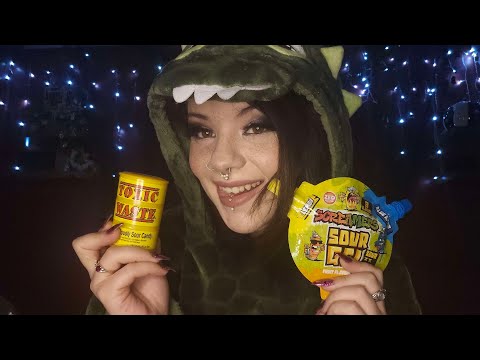 ASMR | Super SOUR Candy Sweets 🍬🍭 Eating and Mouth Sounds