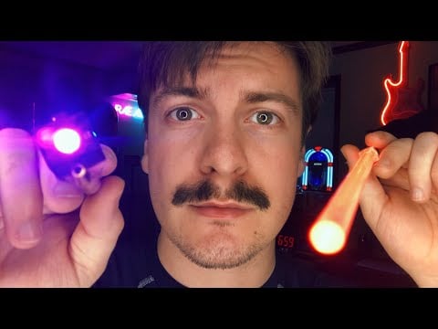 [ASMR] Doing Your Makeup with Lights Role Play | Light Triggers | Visual ASMR Triggers