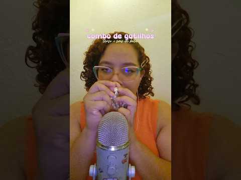o MELHOR COMBO de GATILHOS 😍😍 #asmr #triggersforsleep #asmrtriggers #asmrtrigger #asmrtriggersounds