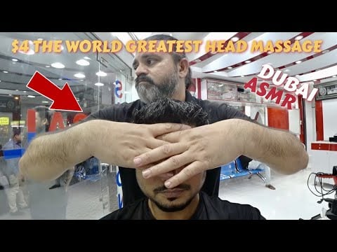 ASMR | $4 The World Greatest Head Massage 🇦🇪