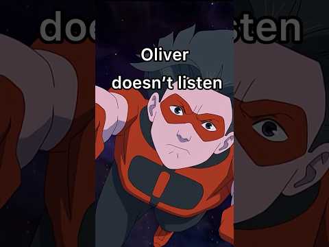 Oliver doesn’t listen #shorts #invincible