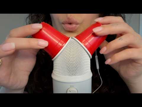 ASMR Mouth Sounds & Mini Cup Tapping 👄🥤