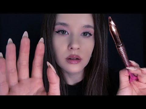 ASMR ПОЧЕШУ ТВОИ МУРАШКИ Прикосновения Скретчинг Scratching of your face Touching Massage No Talking