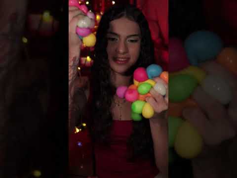*ASMR* das BOLINHAS que GRUDAM 🟡
