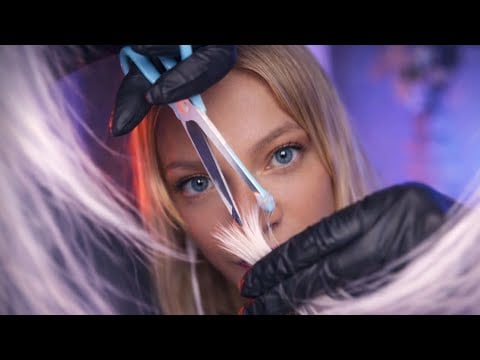 ASMR Brushing ✂️ Trimming your hair | Relaxing Personal Attention for Sleep