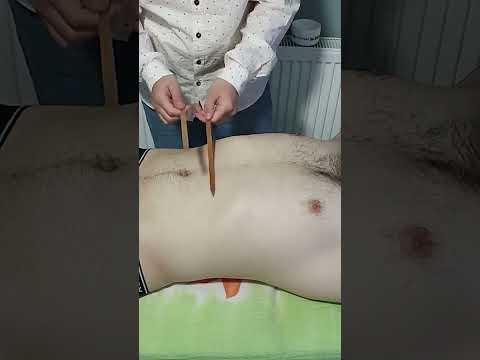 VERY RELAXING CHEST AND ABDOMEN TURKISH MASSAGE THERAPY #massage #satisfying #relaxing #asmr #shorts