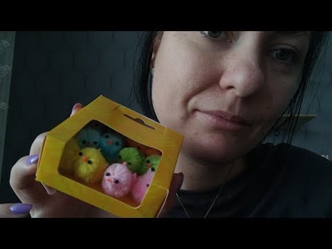 ASMR- Showing you my Easter decorations🐇🐣