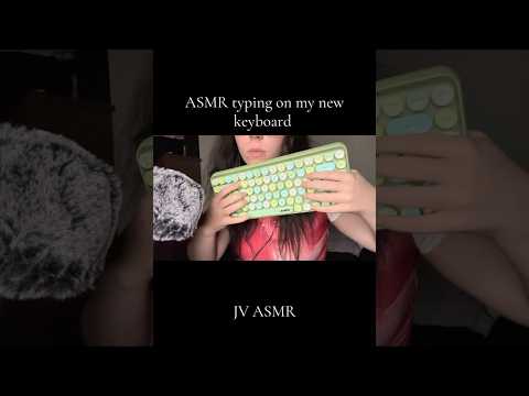 Keyboard typing! #asmrtyping #asmrkeyboard #asmrtriggers #asmr #relax #triggersforsleep #asmrsounds