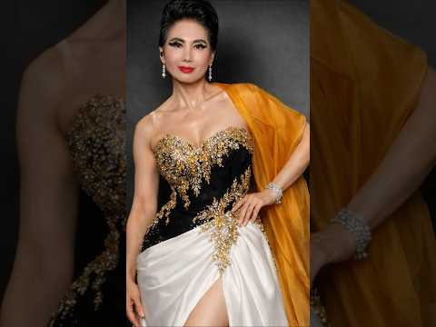 High-End Couture Elegance | Timeless Beauty in Gold & Silk
