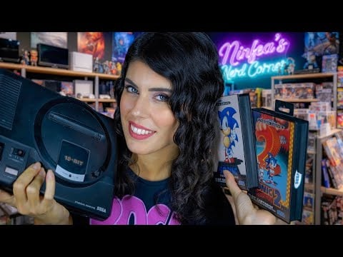 ASMR 🎮 Retro Gaming Shop ROLEPLAY •  Console Vintage da Collezione