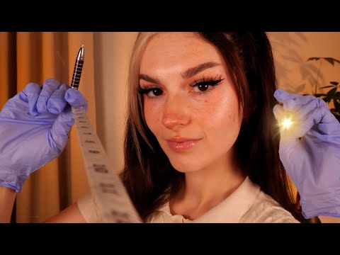 ASMR Reconstructing Your Face | Measuring, Adjusting, Pulling, Face Touching & More!