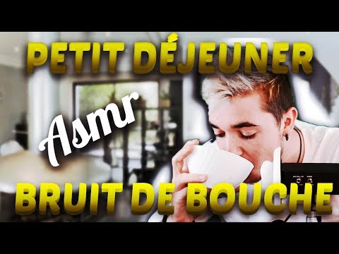 🥐 #ASMR Bruit de bouche, Petit Déjeuner  🥐 chuchotement fr