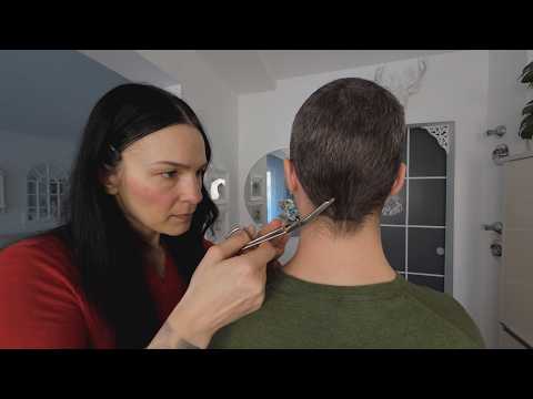 ASMR Back Of Head Haircut - Neck & Nape Triggers