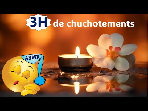 ASMR 3H chuchotements * Je t'endors très profondément * anti insomnie