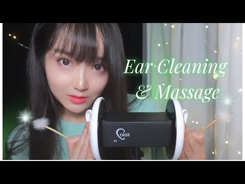 ASMR(Sub✔)Relaxing Ear Cleaning & Ear Massage Shop Role Play for deep sleepㅣ3dio, Closeup Whispering