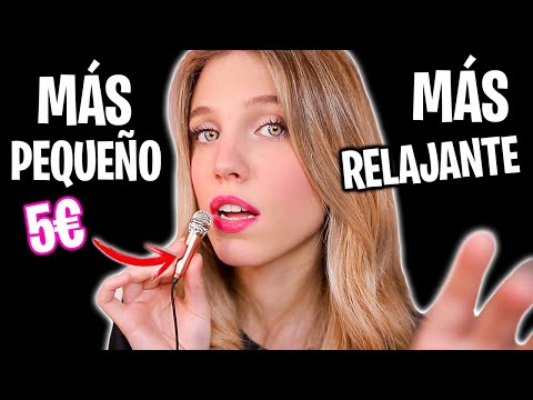 ASMR MINI MICRÓFONO 🎤 El micrófono más pequeño y relajante 🧠 TE DORMIRÁS