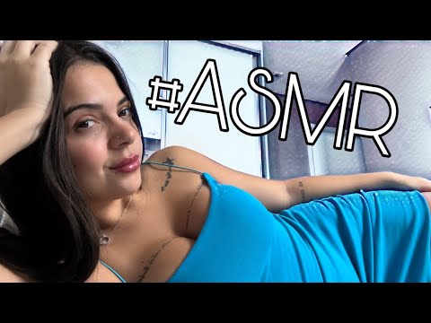 ASMR NAMORADA CONVERSANDO COM VOCÊ ATÉ DORMIR (toques na tela, atenção pessoal)