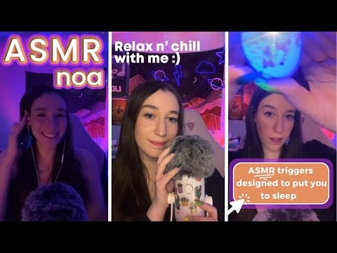 Calm Your Nervous System Before Sleep 💤 | Extra long ASMR for stress relief 💕| live #280