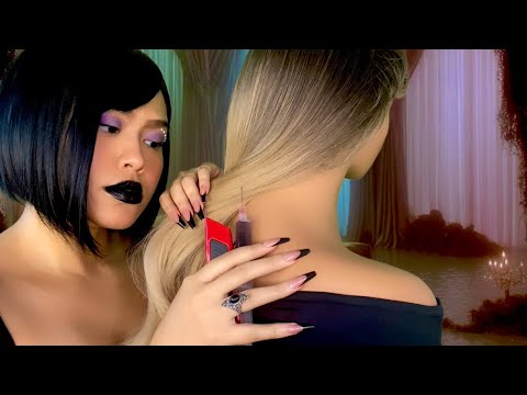 ASMR Lady In Swamp OBSESSED W/ You Plays W/ Your Hair + Back Scratch, Lobotomy, Injections Halloween