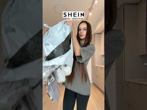 SHEIN outfits ONLINE vs REAL! 🔍 Search MEC3S to shop my trendies picks on SHEIN! 🔥 #sheinhaul