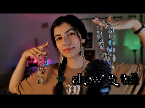 ASMR po polsku RĘCZNIE ROBIONA BIŻUTERIA show&tell PART 2 💎