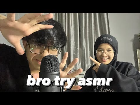 lil bro try giving you tingles ASMR in 2 minutes