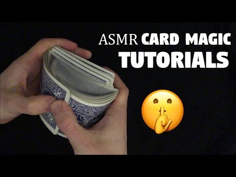 [ASMR] CARD MAGIC TUTORIALS