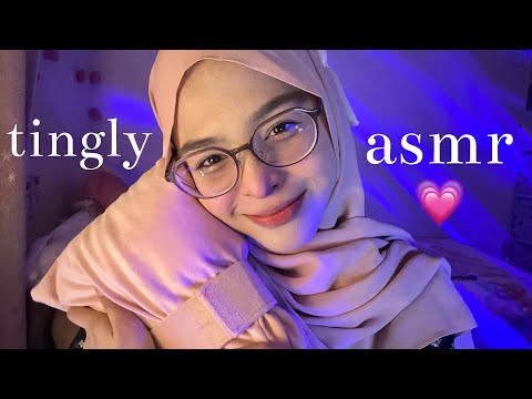 ASMR ♡ TINGLY INAUDIBLE WHISPERS, MIC SCRATCHING, MOUTH SOUNDS, PLUCKING YOUR NEGATIVE ENERGY🌷😴✨