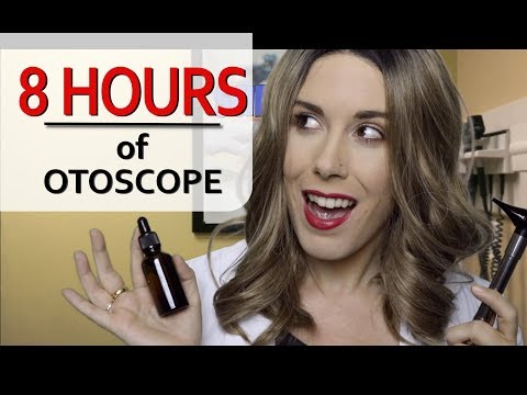 8+ HOUR VERSION 🔬Experimental ASMR Ear Exam: Otoscope & Dropper👂