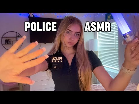 ASMR rude police officer performs patdown and dui test (you’re going to jail)