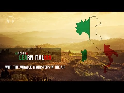 Learn Italian [ASMR] ★ Roleplay Collab with Whispers in the air ★ [soft voice]