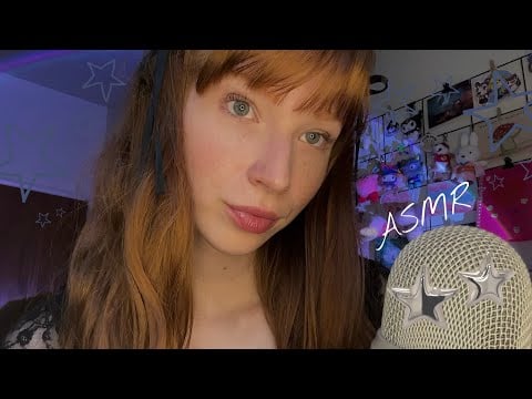 FAST ASMR 💫 relaxxx & sleeeep ᶻ 𝗓 𐰁 (up close whisper rambles, hand sounds, rainy vibes + )